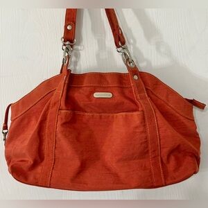 Baggallini Hampton Shoulder Bag Burnt Orange Travel Baby